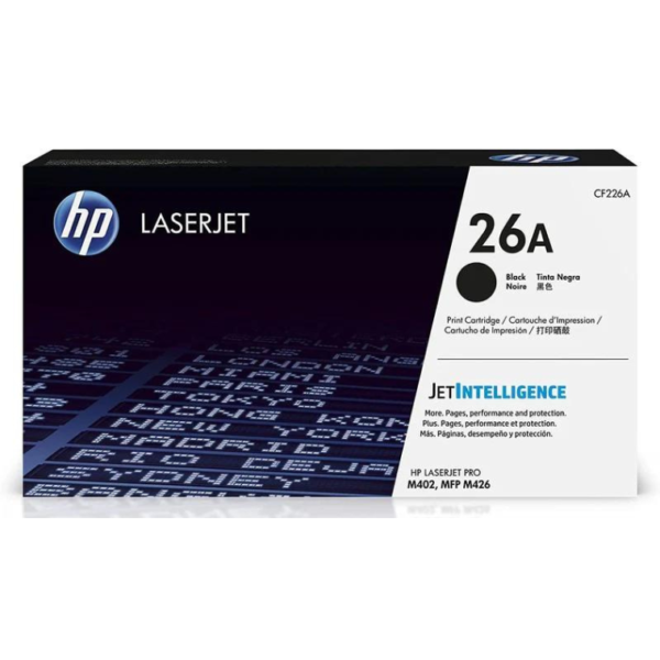 HP 26A Original LaserJet Toner Cartridge Black